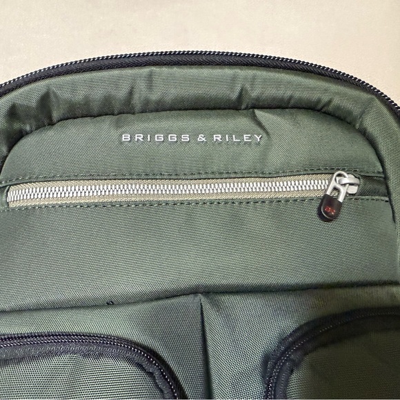 Briggs & Riley Green Men's Backpack - Picture 6 of 15